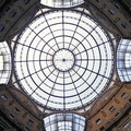 Glass ceiling and dome covering the Galleria Vittorio Emanuele II
[Milan - Italy]