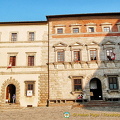 Palazzo Contucci on Piazza Grande