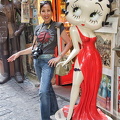 Me and Betty Boop in Orvieto