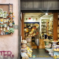 One of the many ceramic shops in Orvieto