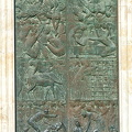 Details of the Duomo bronze doors