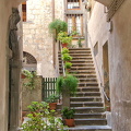 A beautiful archway in Orvieto historic centre