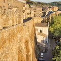Orvieto sits on the summit of a tuff cliff
