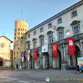 Orvieto Town Hall on Piazza della Repubblica