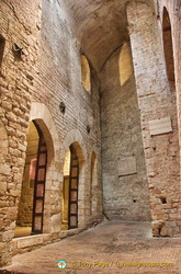 Passageways in Rocca Paolina