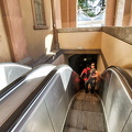 Escalator connecting Perugia centro storico with the lower town