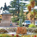 The mounted statue of Vittorio Emanuele II