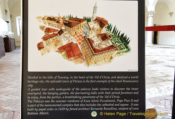 About the Palazzo Piccolomini