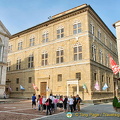 Piazza Pio II, the main square in Pienza