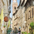 Corso Rossellino is the main street in Pienza