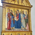 Madonna with Saints Catherine, Matthew, Bartholomew and Lucia by Matteo di Giovanni