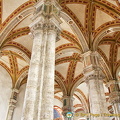 Ceiling of the Pienza Duomo nave