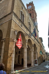 Pienza's Palazzo Comunale or town hall