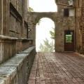 One of the gateways to Pienza