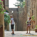 Exploring Pienza