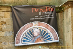 An exhibition of books and manuscripts of Pius II in Pienza