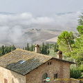 View of the Val d'Orcia from Pienza