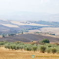 View of Val d'Orcia from Pienza