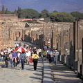 Pompeii is a busy tourist attraction