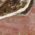 Ancient Pompeii graffiti showing a ship