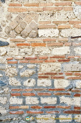 Brickwork from different periods