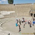 Pompeii Teatro Piccolo - the small theatre used for musical and poetry recitations