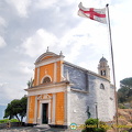 The Church of St George at the top of Portofino
