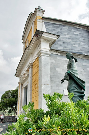 Side view of the Chiesa San Giorgio