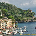 The idyllic view of Portofino harbour