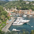 View of Portofino marina