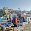 Our ferry docks at the Marina Piccola