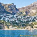 Spiaggia del Fornillo, the next beach along from Positano main beach