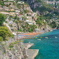View of Positano coast