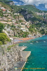 View of Positano coast