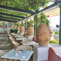 One of the many restaurants in Positano