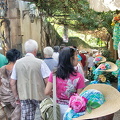 Exploring the shopping streets in Positano