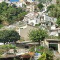 Positano sits on terraces from the main road down to the beachfront