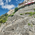 Cliff-top residences in Positano