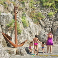 An anchor on the Positano waterfront