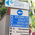 Directions and distances from Positano