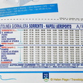 Bus schedule between Sorrento and Aeroporta Napoli