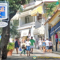 Via Cristoforo Colombo, the main street of Positano