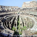 An inside view of the Colosseum