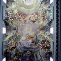 Trompe d'oeil ceiling