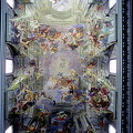 Trompe d'oeil ceiling