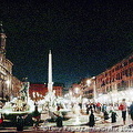 Piazza Navona by night