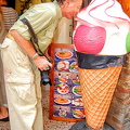 The world champion gelato eater