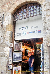 A photo service shop
