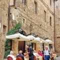 The Antica Macelleria Trattoria on Via Dei Marsili, a side street off Via San Matteo