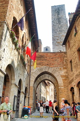 Tony near the Arco della Cancelleria